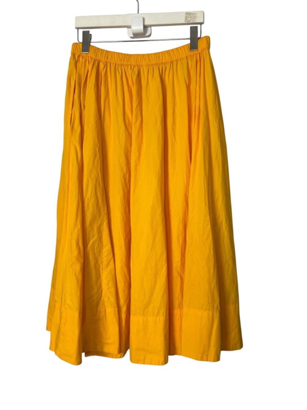 Free people 100% cotton midi skirt women’s size L. - Picture 2 of 6